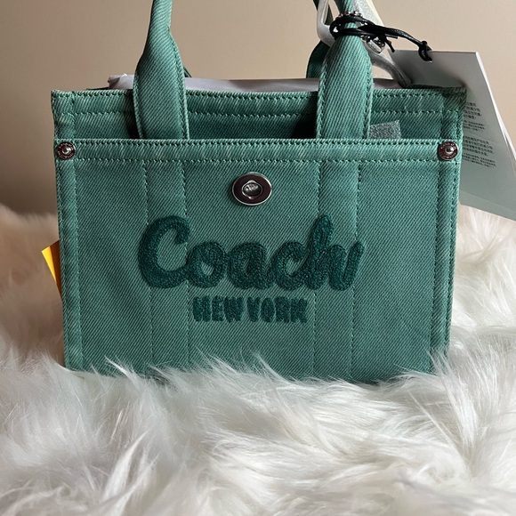 Coach Handbags - Coach New York Teal Tote Bag